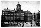 Amsterdam - an industrial center and the nominal capital of the Netherlands