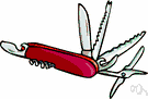 penknife - a small pocketknife
