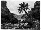 Atlas Mountains - a mountain range in northern Africa between the Mediterranean and the Sahara Desert