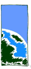Earth's crust - the outer layer of the Earth