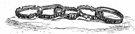 mourning ring - a ring worn as a memorial to a dead person