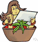 grocery list - a list of heterogenous items that someone wants