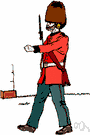 yeoman - officer in the (ceremonial) bodyguard of the British monarch