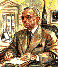 Harry Truman - elected vice president in Roosevelt's 4th term
