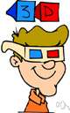 3-D - having a three-dimensional form or appearance