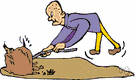 mud digger - a laborer who digs ditches