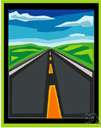 main road - a major road for any form of motor transport