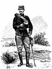 swagger stick - a short cane or stick covered with leather and carried by army officers