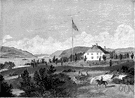 Newburgh - a town on the Hudson River in New York