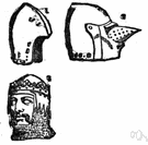 Visored - having or provided with a visor or a visor of a particular kind