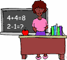 math teacher - someone who teaches mathematics