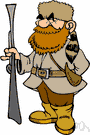 Davy Crockett - United States frontiersman and Tennessee politician who died at the siege of the Alamo (1786-1836)