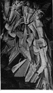 Duchamp - French artist who immigrated to the United States