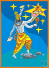 Vishnuism - worship of Vishnu one of the 3 chief gods of the Hindu pantheon