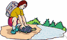 Trionyx spiniferus - river turtle of western United States with a warty shell