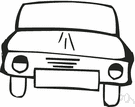 turn indicator - a blinking light on a motor vehicle that indicates the direction in which the vehicle is about to turn