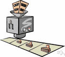 turn out - produce quickly or regularly, usually with machinery