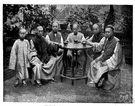 tea garden - a public garden where tea is served