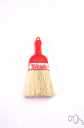 whisk broom - a small short-handled broom used to brush clothes