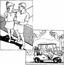 country club - a suburban club for recreation and socializing