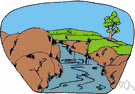 soil erosion - the washing away of soil by the flow of water
