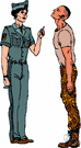 military recruit - a recently enlisted soldier