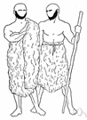 sheepskin - tanned skin of a sheep with the fleece left on