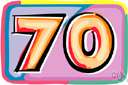 70 - being ten more than sixty