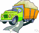 truckage - the activity of transporting goods by truck