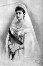 tsarina - the wife or widow of a czar