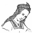 patronne - a woman who is a patron or the wife of a patron