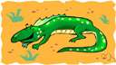Lacerta agilis - a common and widely distributed lizard of Europe and central Asia
