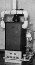 gas heater - a heater that burns gas for heat