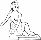 topless - having the breasts uncovered or featuring such nudity