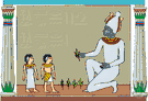 Egyptian deity - a deity worshipped by the ancient Egyptians