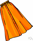 maxi - used of women's clothing having a hemline at the ankle