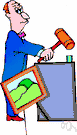 auction block - a platform from which an auctioneer sells