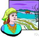 Votyak - the Finnic language spoken by the Votyak