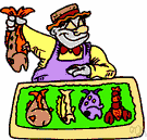 fishwife - someone who sells fish