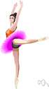 balletic - characteristic of or resembling or suitable for ballet
