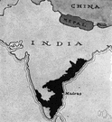 Tamil Nadu - a state in southeastern India on the Bay of Bengal (south of Andhra Pradesh)