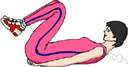 leg curling - an exercise designed to strengthen the flexor muscles of the leg