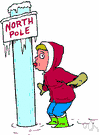 North Pole - the northernmost point of the Earth's axis