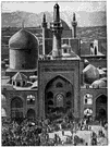 Mashhad - the holy city of Shiite Muslims