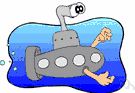 bathyscaphe - navigable deep diving vessel for underwater exploration