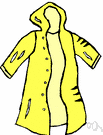 raincoat - a water-resistant coat