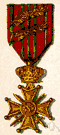 Croix de Guerre - a French military decoration for gallantry