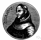 William of Occam - English scholastic philosopher and assumed author of Occam's Razor (1285-1349)