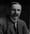 Rutherford - British physicist (born in New Zealand) who discovered the atomic nucleus and proposed a nuclear model of the atom (1871-1937)