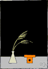 pine-weed - annual wiry-stemmed North American weed with minute scalelike leaves and small yellow flowers